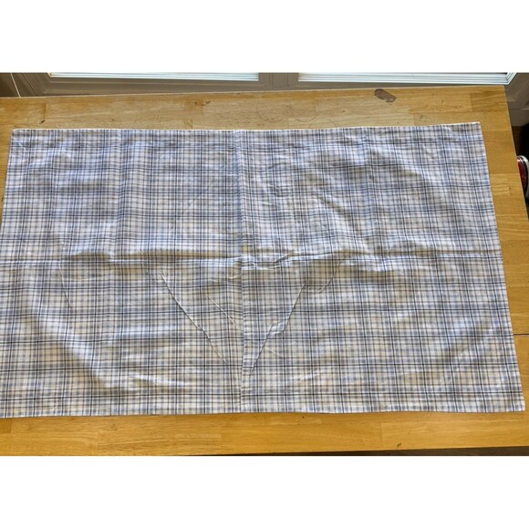 Laura Ashley Cassidy Cotton Floral Plaid Shams X2 Euro X2 King Cottage Farmhouse - Picture 10 of 12